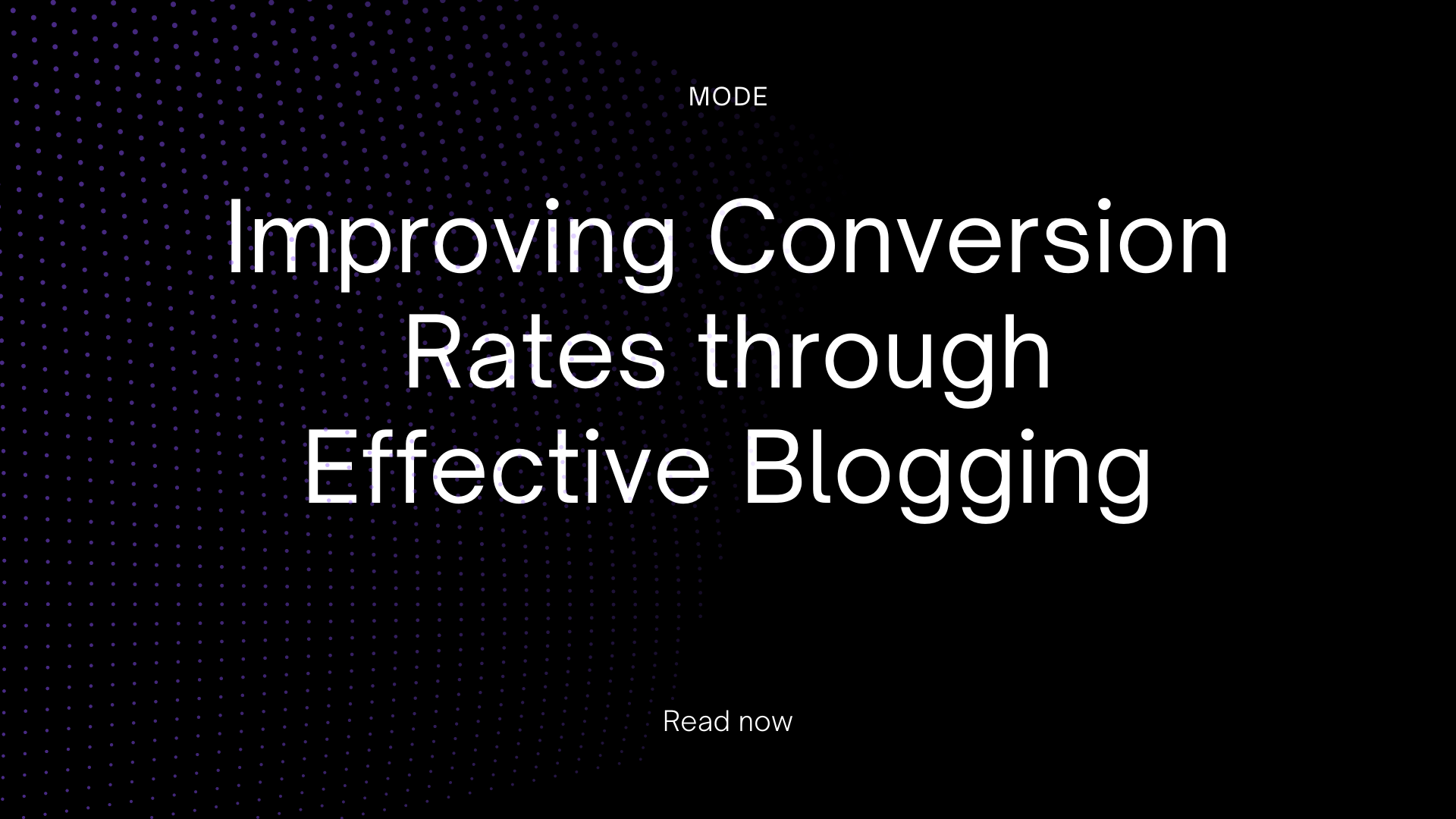 Improving Conversion Rates through Effective Blogging